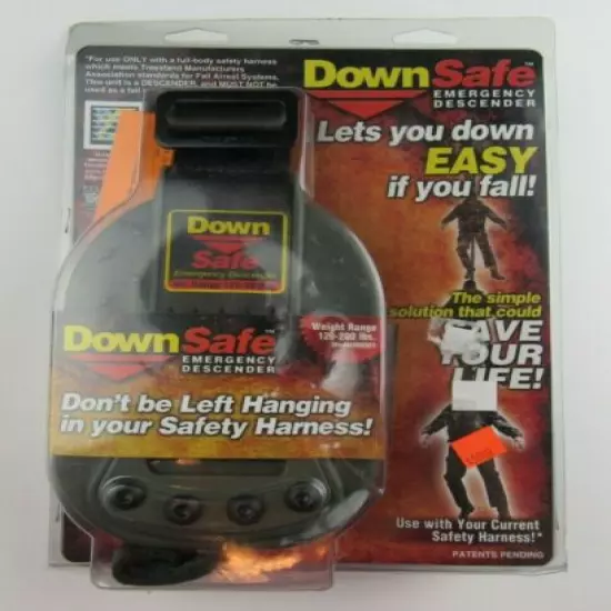 Down Safe Emergency Descender 120-200 lbs. New in Package