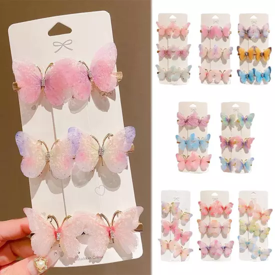 Butterfly Hair Clips Claw Barrettes Mini Jaw Clip Hairpin for Women G Prod