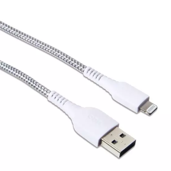 LuxShare L6BK003 USB Cable For iPhone Connector 6FT - White Brand New