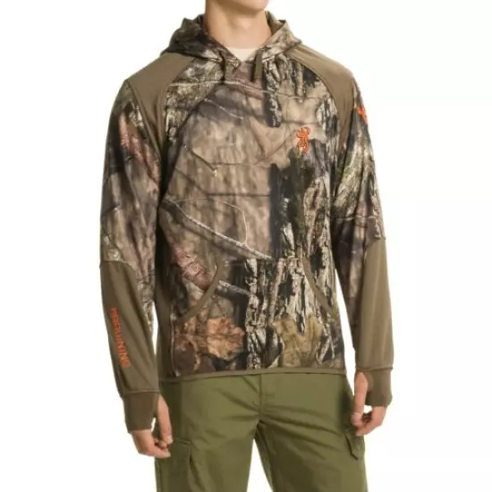 New Men`s Browning Hell's Canyon Performance Fleece Hoodie