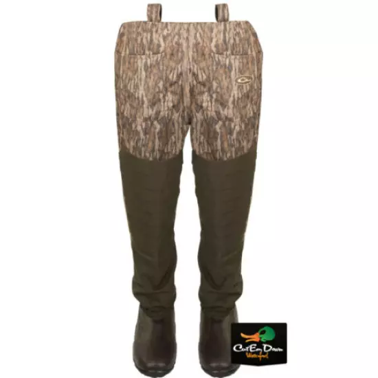 DRAKE WATERFOWL GUARDIAN ELITE 6 LAYER 4-N-1 WAIST WADERS BREATHABLE W/ LINER