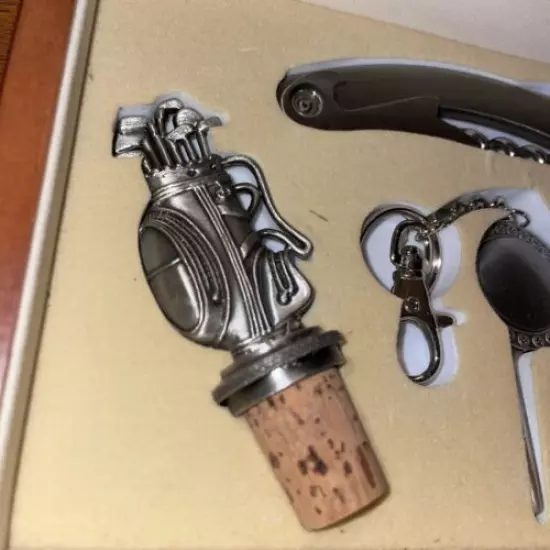 Golf McPhail’s Masters Memphis Region 2000 Gift Set Wine Corks And Corkscrew￼