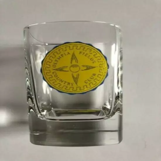 Very Rare Limited Edition Olympia Fields Country Club OFCC Golf Shot Glasses 