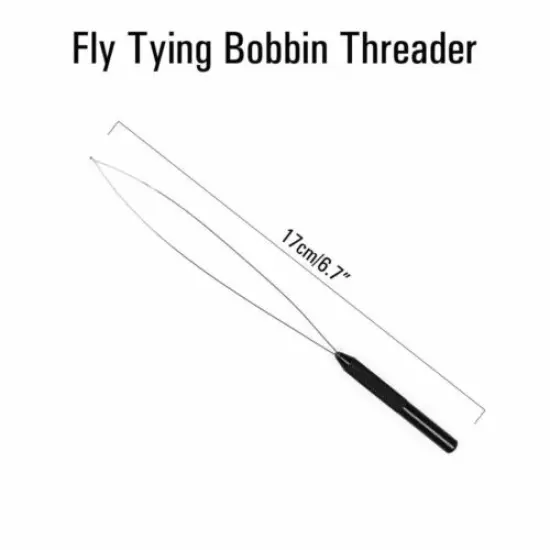 1 Piece Fly Tying Bobbin Threader/Whip Finisher/Bobbin Thread Holder/Tying Vise