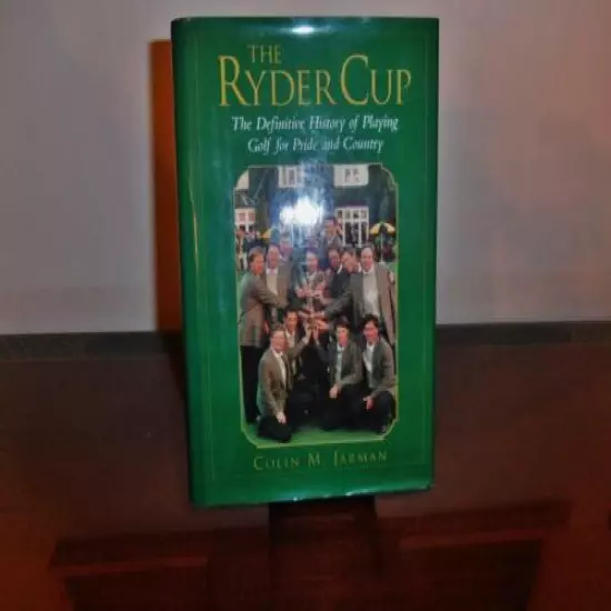 The Ryder Cup-The Definitive History Golf Book--In Excellent condition