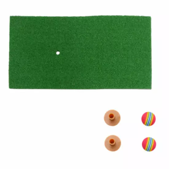 5pcs/Set Practice Mat Balls Tees Indoor Sturdy Hitting Pad