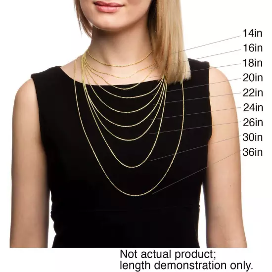 $2000 10K Solid Yellow Gold Necklace Gold Rope Chain 24"