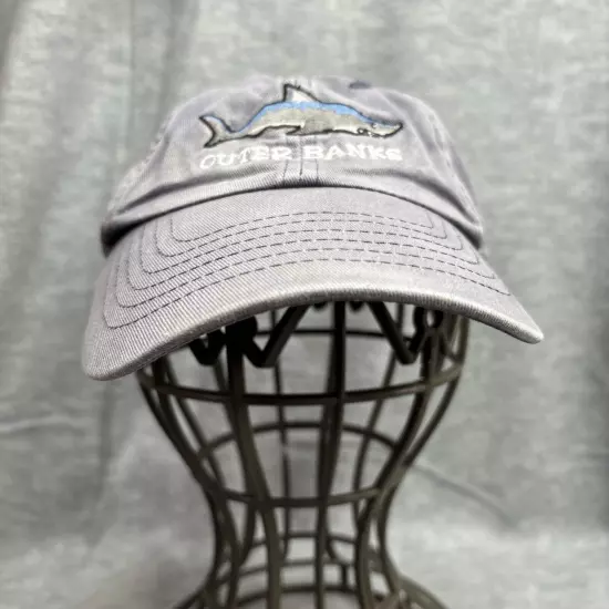 Outer Banks Hat Cap Cotton Blue Adjustable Shark Kids Youth Cap