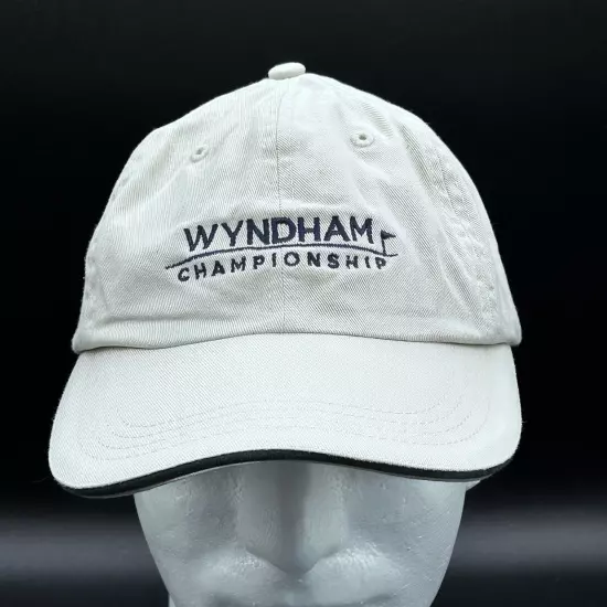 Wyndham Championship Golf Hat Tan Cotton Adult One-Size American Dry Goods Used