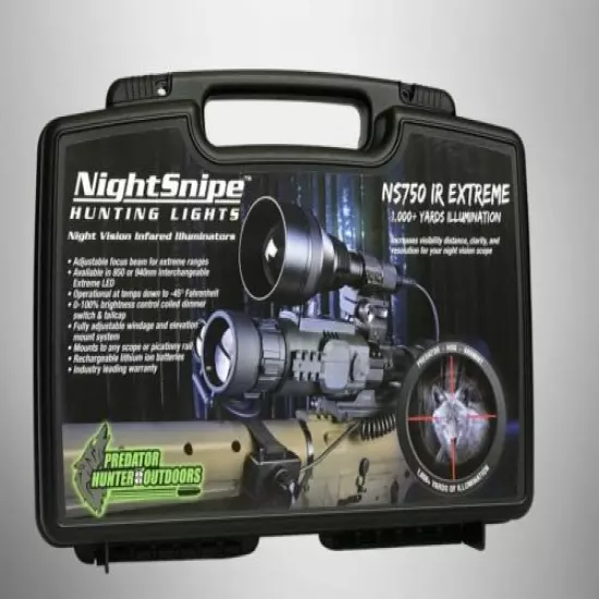 Sightmark Wraith HD Digital Riflescope / NightSnipe NS750 Dimmable IR Kit Combo