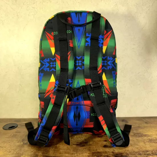 Polo Ralph Lauren Backpack Aztec Southwestern Native Retro Beacon Pattern Travel