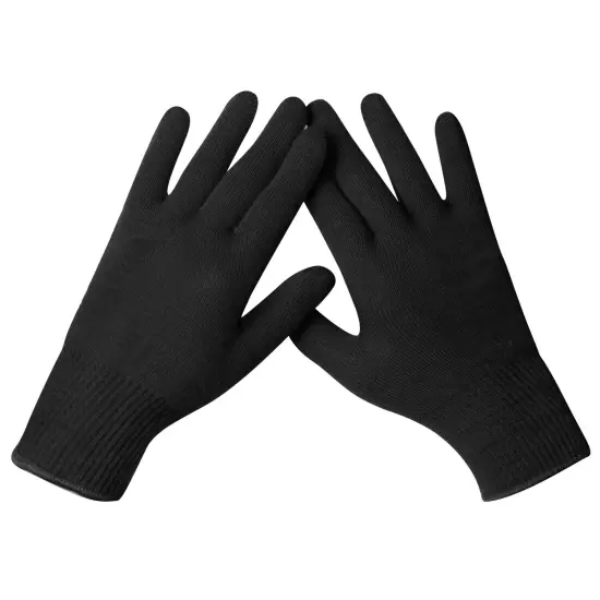 EvridWear Men Women Merino Wool Knit Liner Gloves Finger/Fingerless/Touchscreen