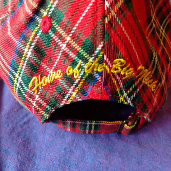 McDowell's Plaid Baseball Hat Coming to America Home of the Big Mick