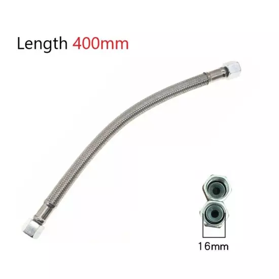 400mm Air Compressor Intake Tube Air pump check valve stainless steel hose