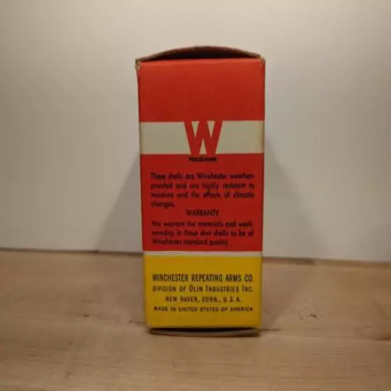 VINTAGE WINCHESTER Ranger Super Target Load 12 Ga Empty Shotshell Box Only