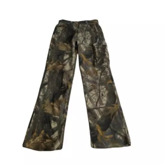 Cabela's Fleece Camouflage Cargo Hunting Pants Men's Size 30 Reg 