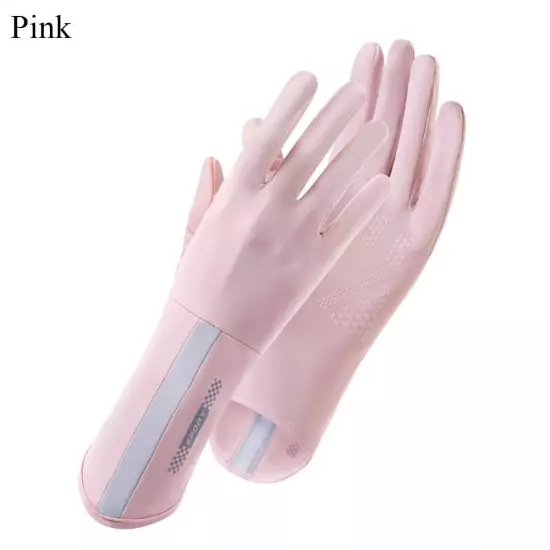 Mid-long Sunscreen Gloves Thin Cycling Driving Gloves Summer Spring