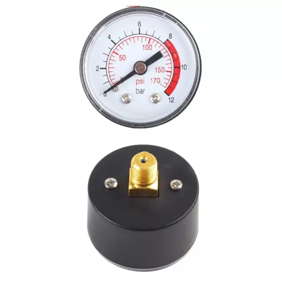 Accurate Measurement Tool for Air Pressure in Compressors 0 170 PSI 0 12 Bar