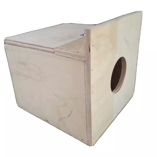 Bird Nest Box( 10"x10"x 8") For Cockatiel, Lovebird, English parakeets