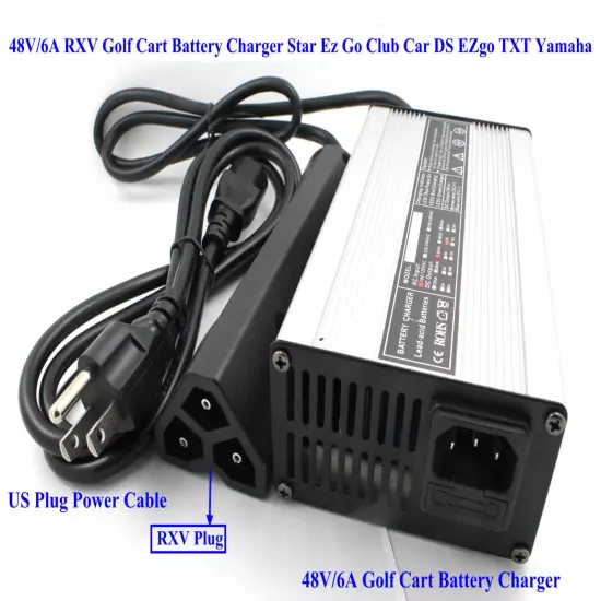 48V EZGO RXV Golf Cart Battery Charger, 48 Volt EZ GO Trickle Charge