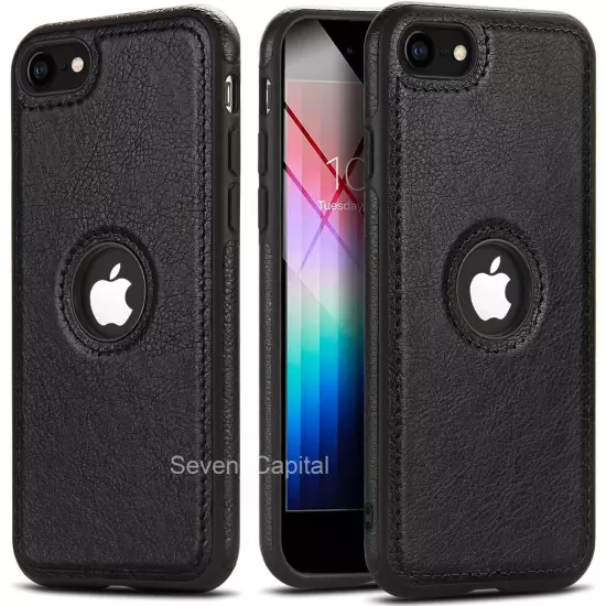 Shockproof Slim Leather Case For iPhone 7 8 SE 2 2020 SE 3 2022 Premium Cover