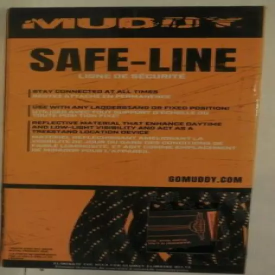 Muddy MSA500 The Safe Line for use with Safety Harness New in Box