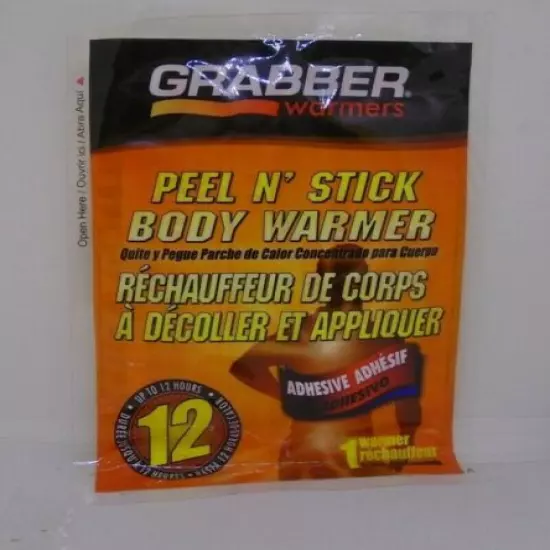 Grabber Adhesive Body Warmer - 9 pack 