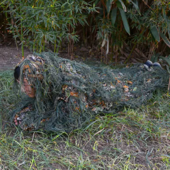 3D Ghillie Suit Grass Bionic Camouflage Suit Bird Watching Hunting Clothes Set