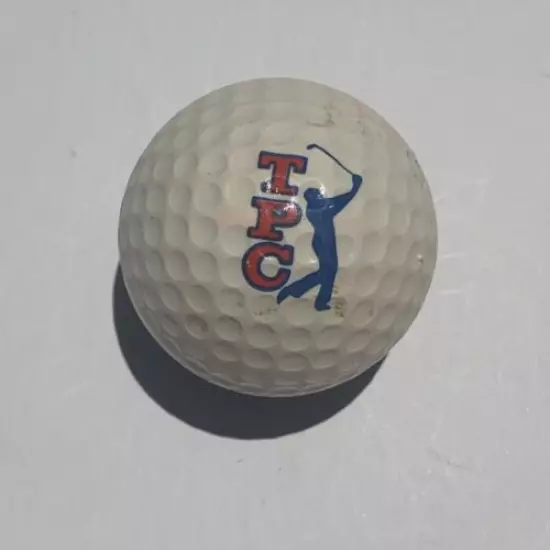 PING GOLF BALL LAVENDER/WHITE PING EYE #2 TPC LOGO Used 