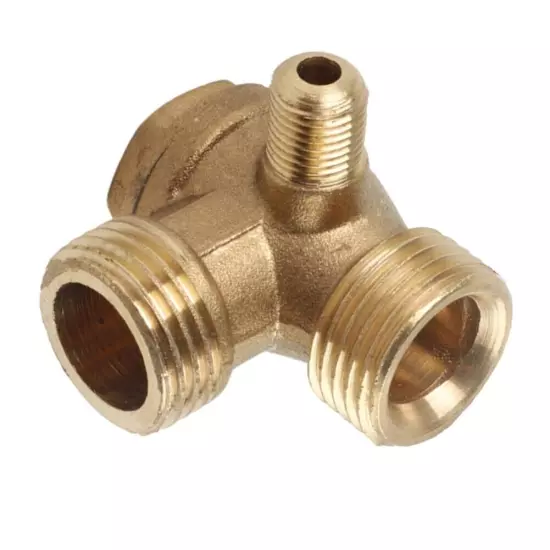 Reliable Copper Check Valve for Air Compressor Easy Installation 20x20x10mm