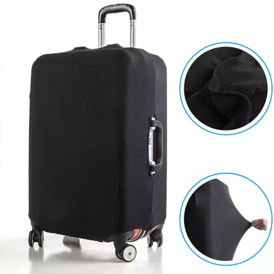 Simple Travel Suitcase Protective Cover Luggage Protector Elastic Dust Proof