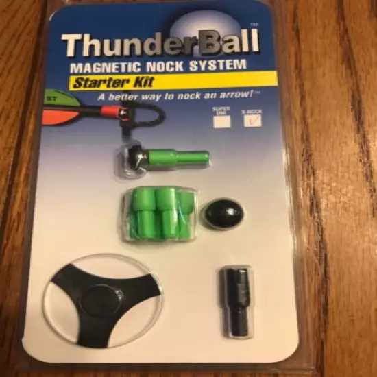 Thunderball Magnetic Nock System Starter Kit X-Nock Green Ships N 24h