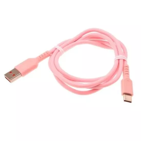 For Samsung Galaxy Z Fold6 - Pink 3ft USB-C Cable Charger Cord Power Wire Type-C