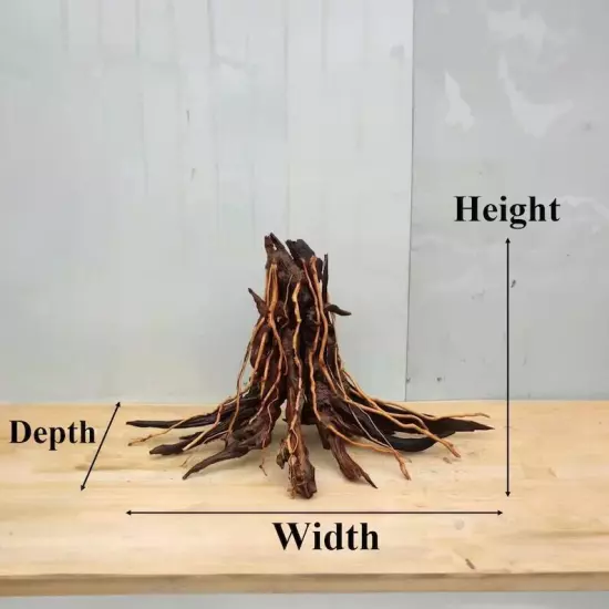 Aquarium tree stump driftwood bonsai aquascaping wood fish tank plants