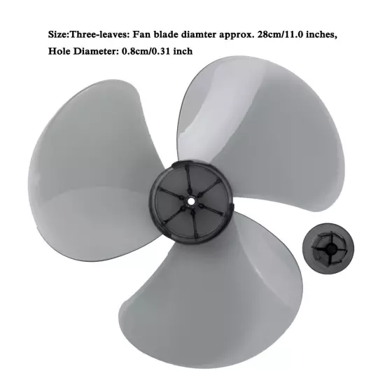 12/14/16/20 Inch Plastic Fan Blade Replacements for Standing Fan Table Fanner