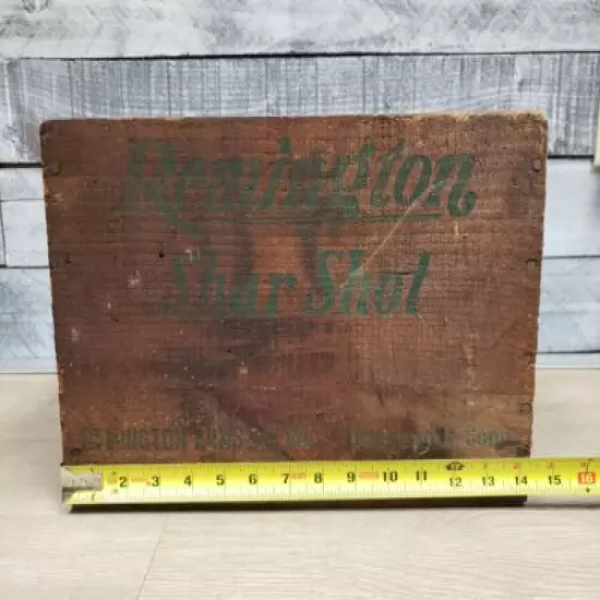 Vintage Remington Shur Shot Crate