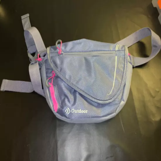 Outdoor Products Fanny Pack Waist Sack / Cross Body 1.9L Bag ~ Lavender￼