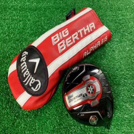 Callaway Big Bertha Alpha 815 9* Driver Head Only Golf Club w/Head Cover