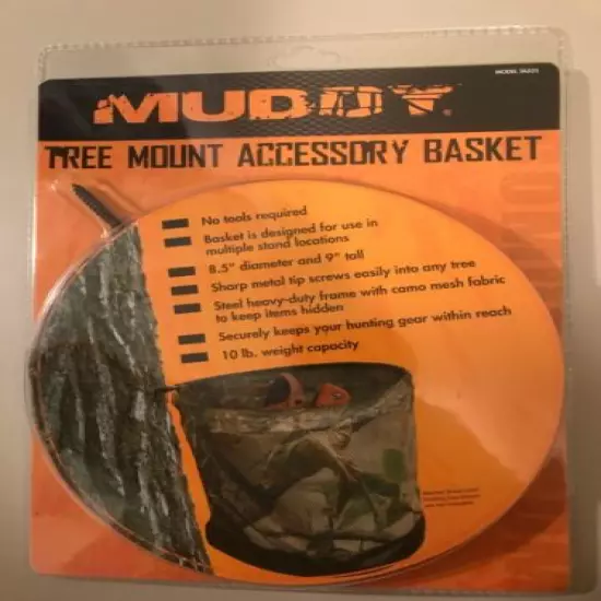 Muddy Tree Mount Accessory Camo Basket 