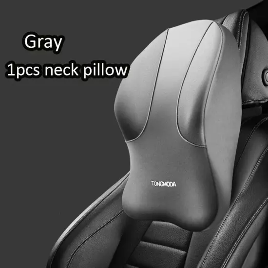 Car Lumbar Back Support Headrest Neck Pillow Universal Soft Neck Pillows Cushion