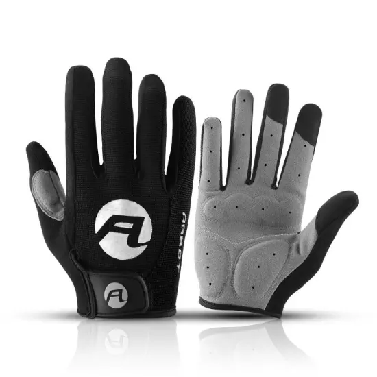 Men Tactical Gloves with Impact Protective Palm Padded Full Finger Safety Gloves