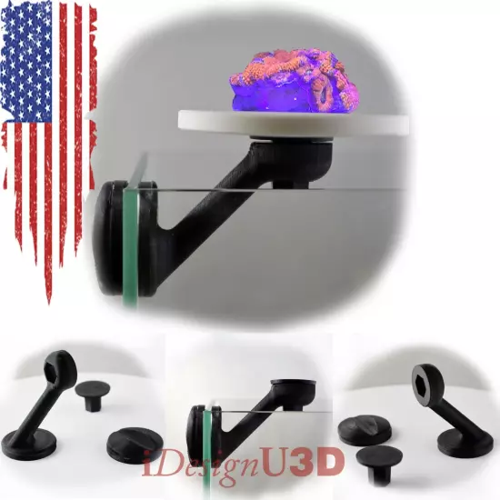 Magnetic Frag Holder Kit For Frag or Disk Up to 3"⌀. Back Panel Best Frag Holder