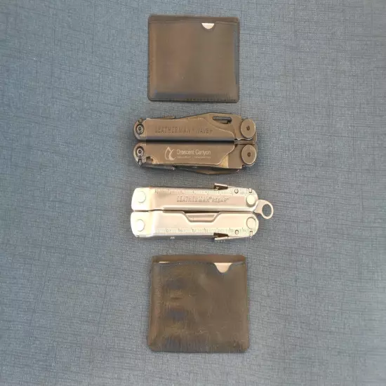 Leatherman Wave Plus N rebar Folding Multi Tools n 2 others