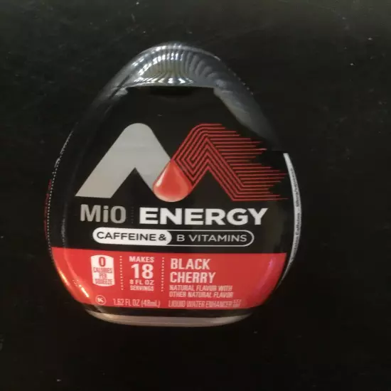 (12) mio Energy black cherry liquid water enhancement 1.6 2 fl. oz.