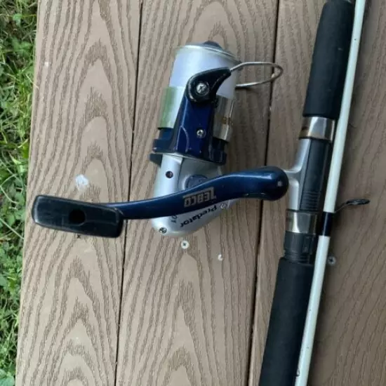 ZEBCO PREDATOR FISHING REEL PR601 + Rod Combo RARe