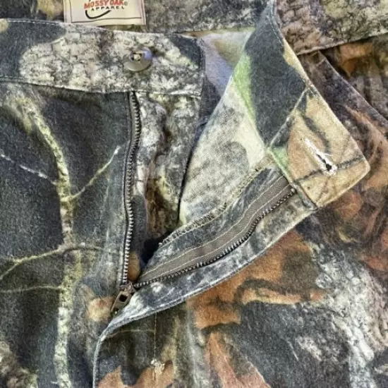 Mossy Oak Lady Woodsman Camo Hunting Pant Women XL Adjustable Waist 30 Inseam