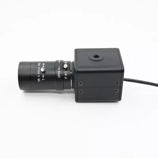 IMX179 8MP USB Camera With 5-50mm 2.8-12mm Varifocal CS Lens 8 Megapxiel Webcam