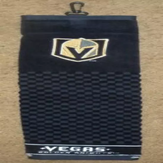 NHL Embroidered Tri-fold Golf Towel - Vegas Golden Knights