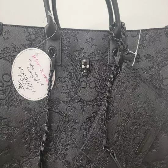 Betsey Johnson Halloween Skull Bag