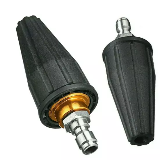 3600PSI High Pressure Washer Release Jet Wash Quick Rotating Turbo Nozzle Tip